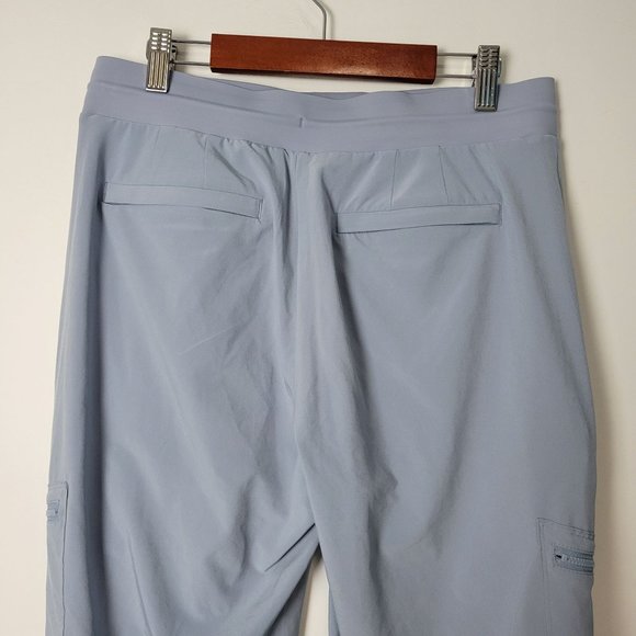Athleta Light Blue Track Pants - Picture 8 of 12